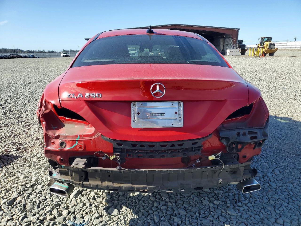 2015 Mercedes-benz Cla 250 Red vin: WDDSJ4EB7FN197595