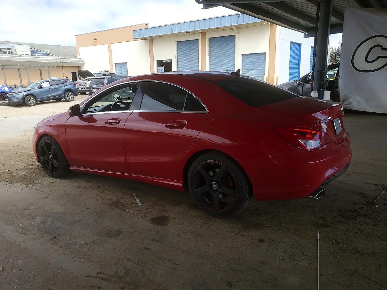 2015 Mercedes-benz Cla 250 Red vin: WDDSJ4EB7FN197662