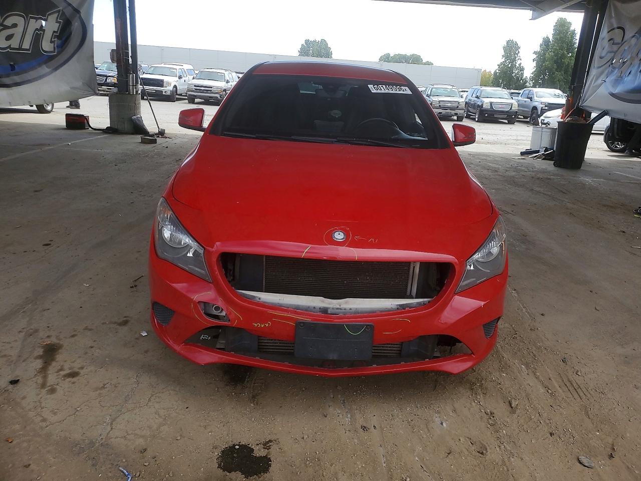 2015 Mercedes-benz Cla 250 Red vin: WDDSJ4EB7FN197662