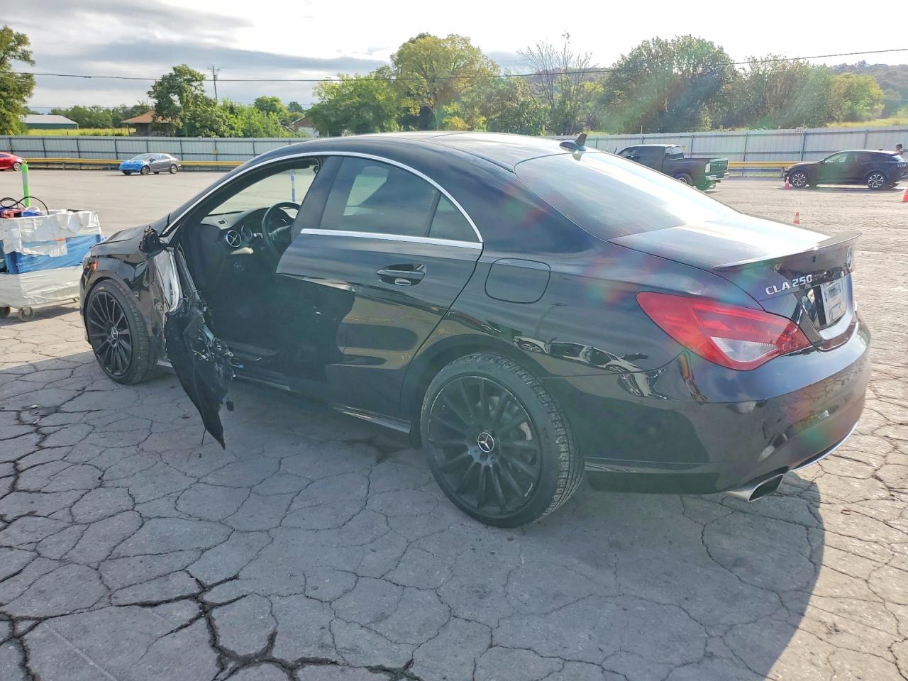 2016 Mercedes-benz Cla 250 Black vin: WDDSJ4EB7GN313640