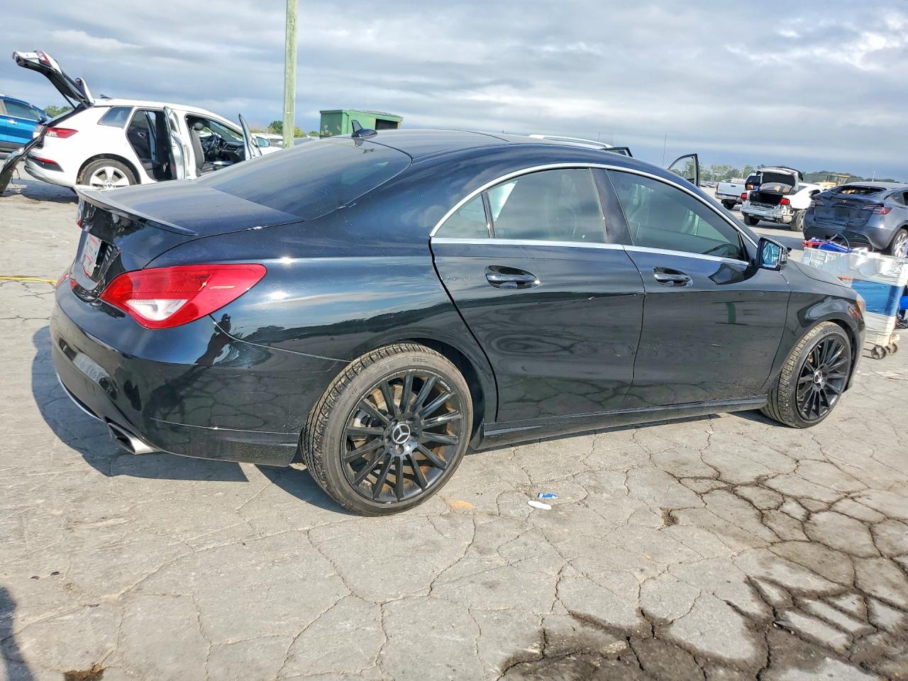 2016 Mercedes-benz Cla 250 Black vin: WDDSJ4EB7GN313640