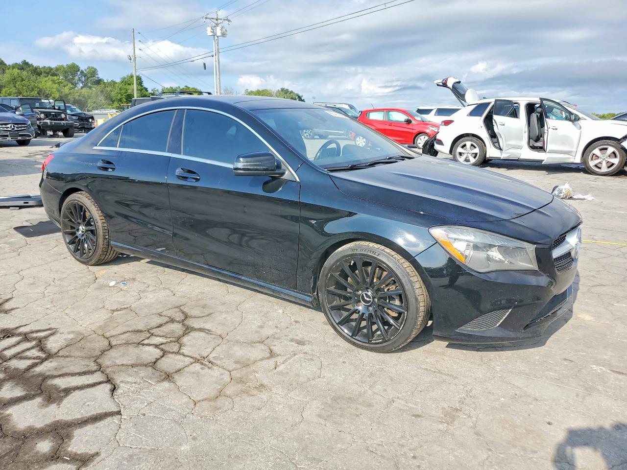 2016 Mercedes-benz Cla 250 Black vin: WDDSJ4EB7GN313640