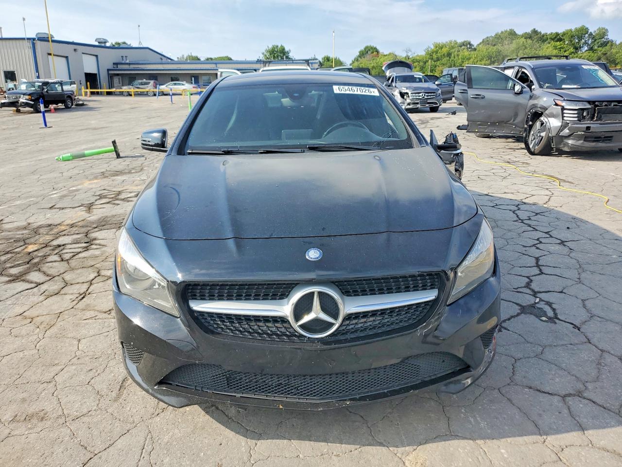 2016 Mercedes-benz Cla 250 Black vin: WDDSJ4EB7GN313640