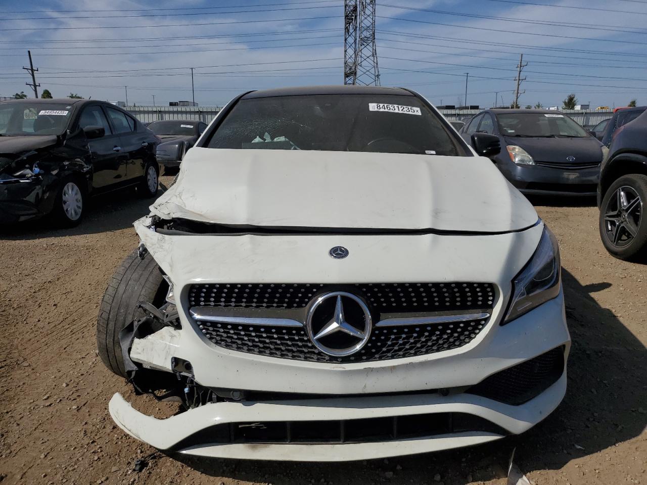 2018 Mercedes-benz Cla 250 White vin: WDDSJ4EB7JN603335