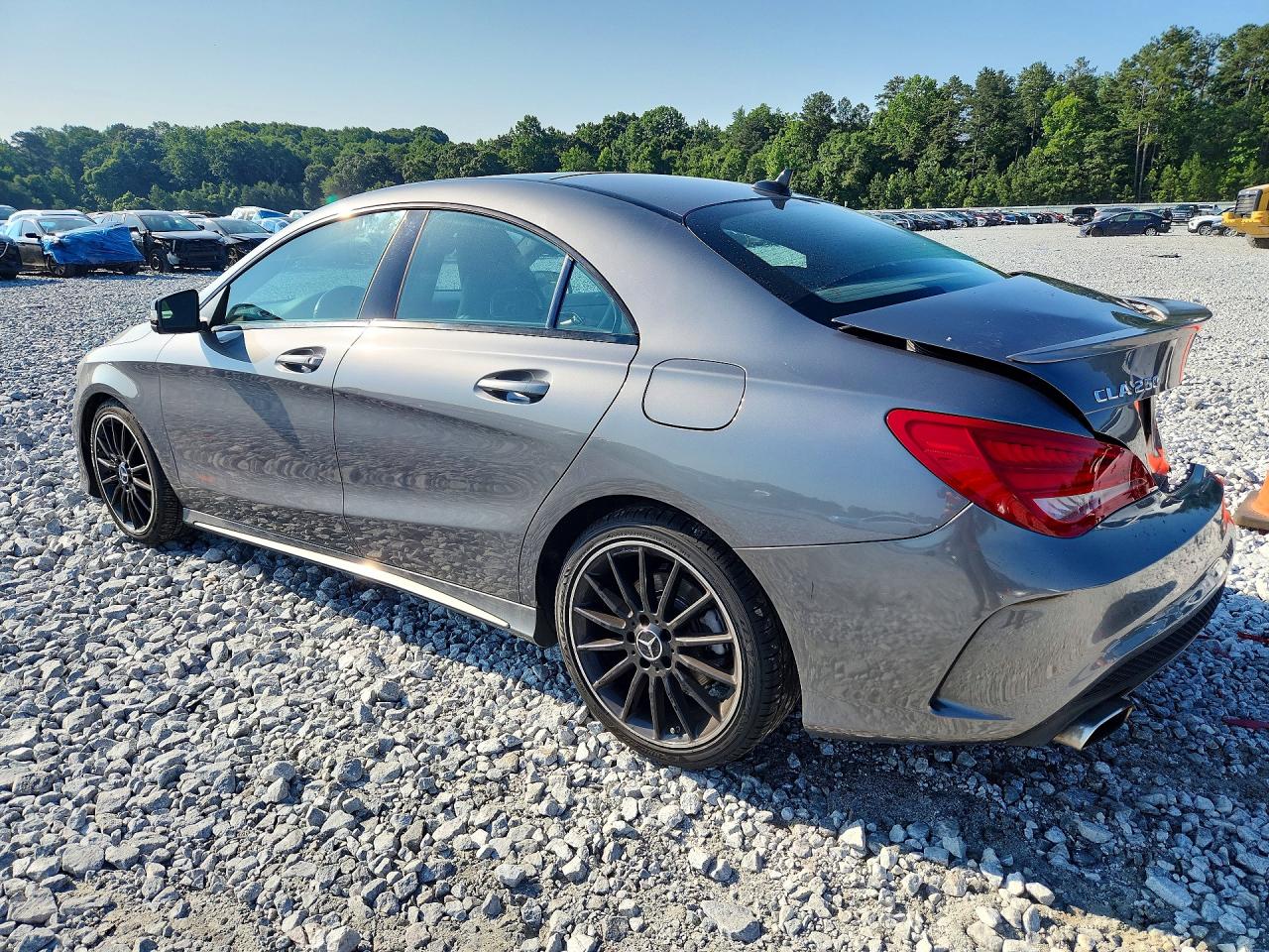 2014 Mercedes-benz Cla 250 Gray vin: WDDSJ4EB8EN025218