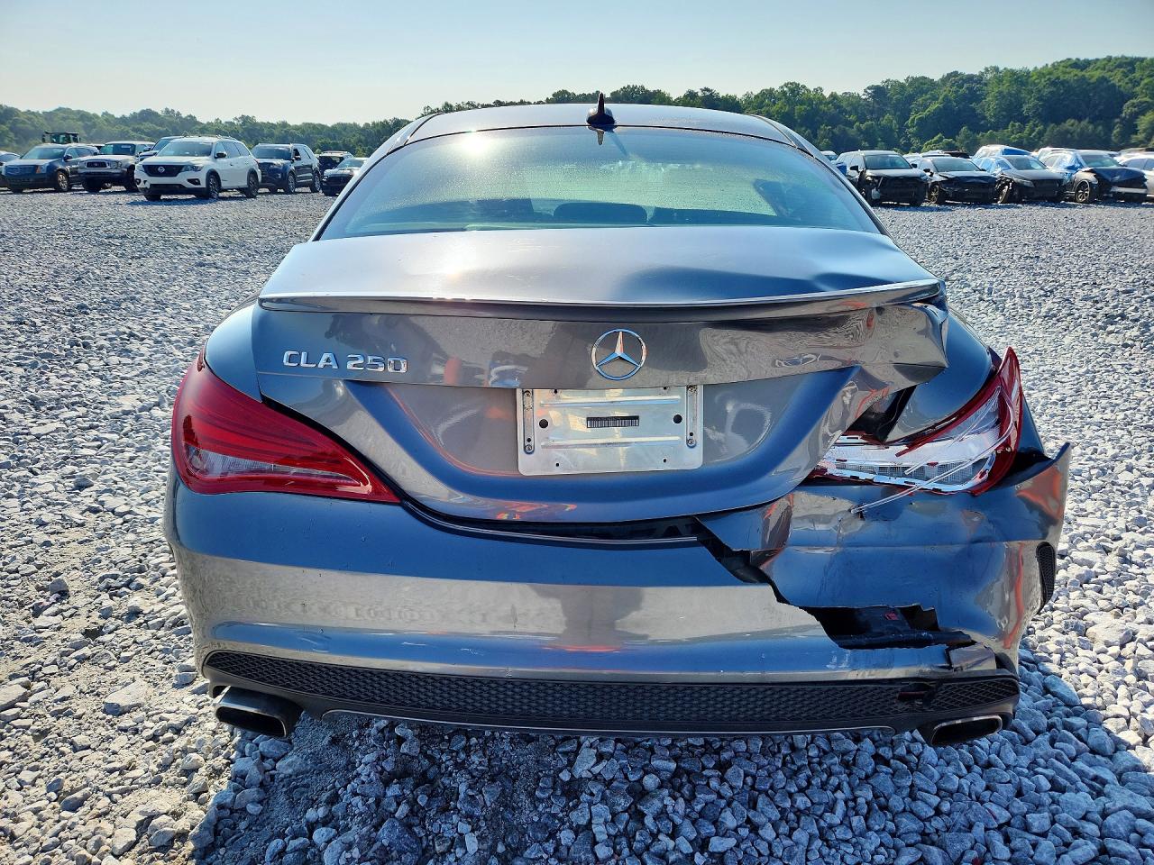 2014 Mercedes-benz Cla 250 Gray vin: WDDSJ4EB8EN025218
