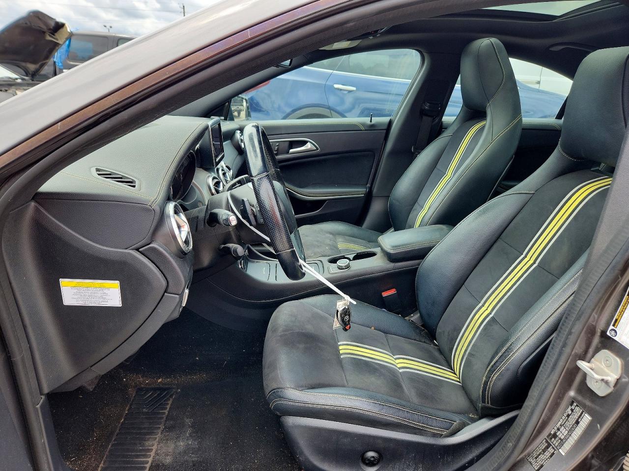 2014 Mercedes-benz Cla 250 Gray vin: WDDSJ4EB8EN028085