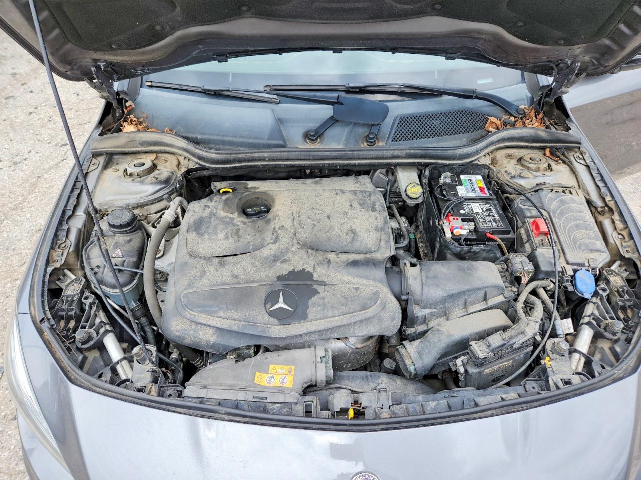 2014 Mercedes-benz Cla 250 Gray vin: WDDSJ4EB8EN028085