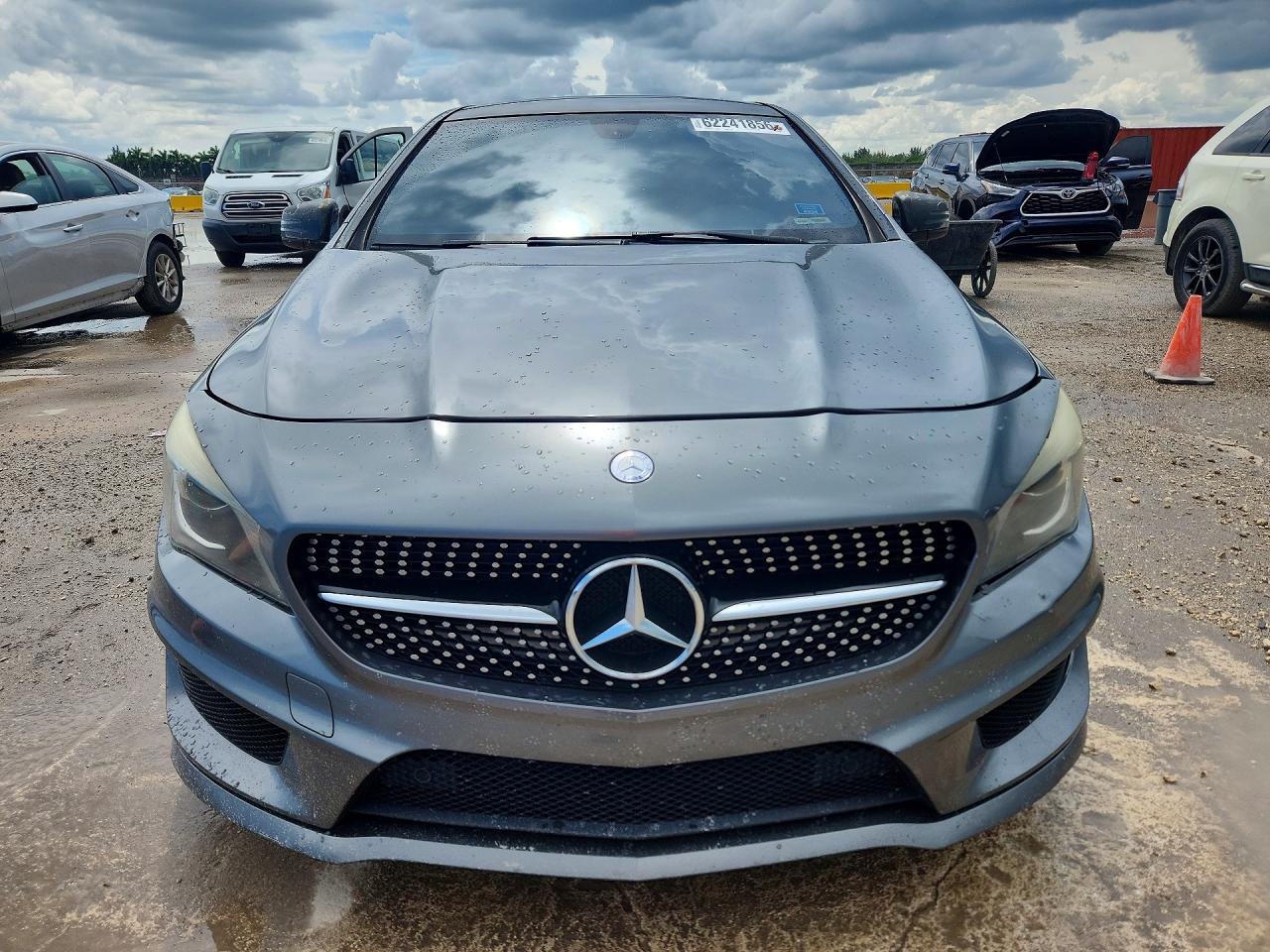 2014 Mercedes-benz Cla 250 Gray vin: WDDSJ4EB8EN028359