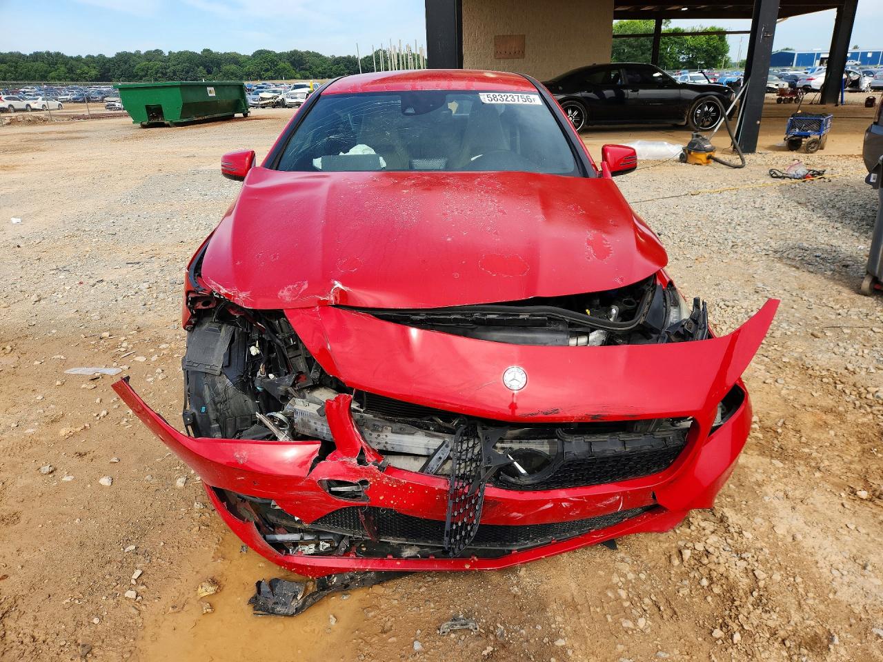 2014 Mercedes-benz Cla 250 Red vin: WDDSJ4EB8EN033867