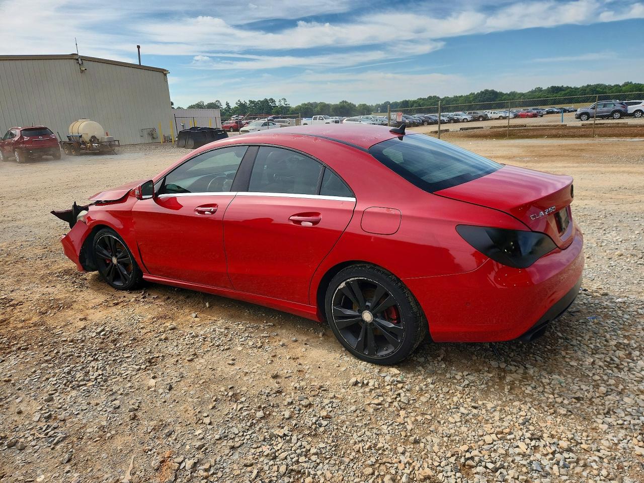 2014 Mercedes-benz Cla 250 Red vin: WDDSJ4EB8EN033867