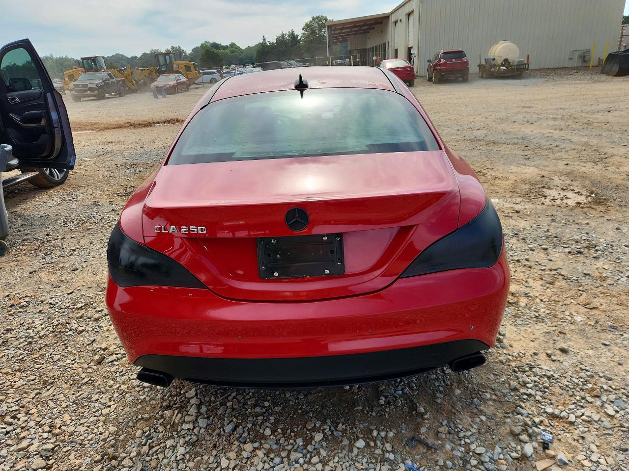 2014 Mercedes-benz Cla 250 Red vin: WDDSJ4EB8EN033867