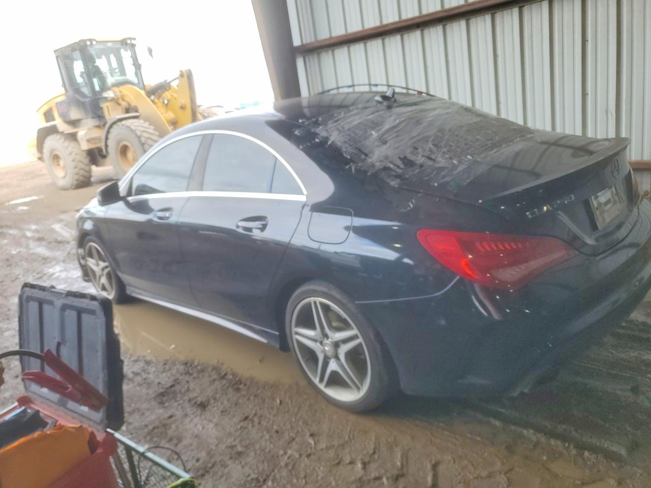 2014 Mercedes-benz Cla 250 Черный vin: WDDSJ4EB8EN035697