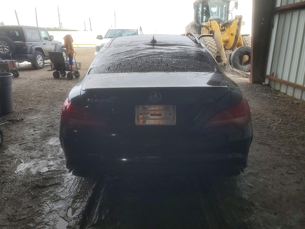 2014 Mercedes-benz Cla 250 Черный vin: WDDSJ4EB8EN035697