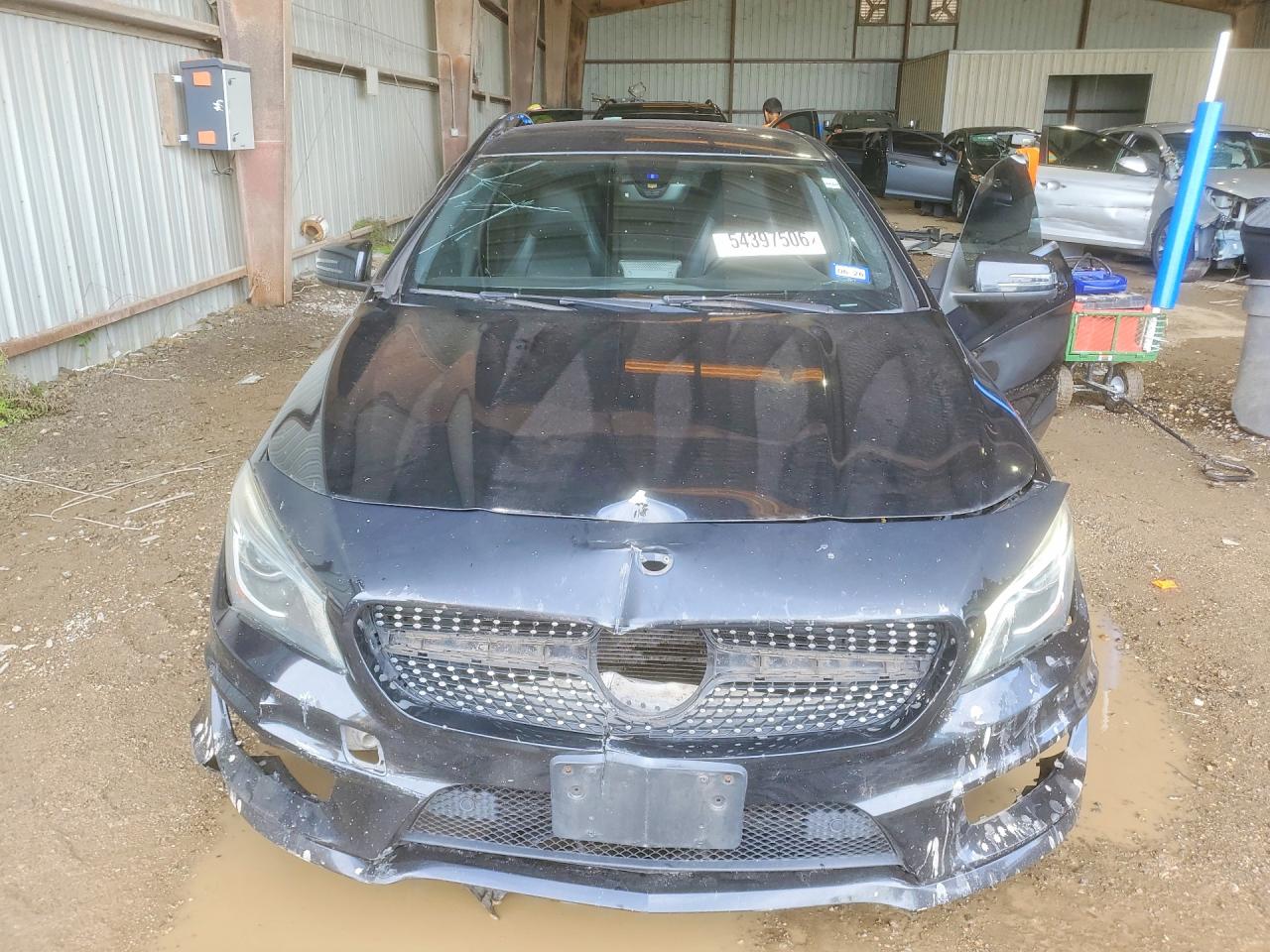 2014 Mercedes-benz Cla 250 Черный vin: WDDSJ4EB8EN035697