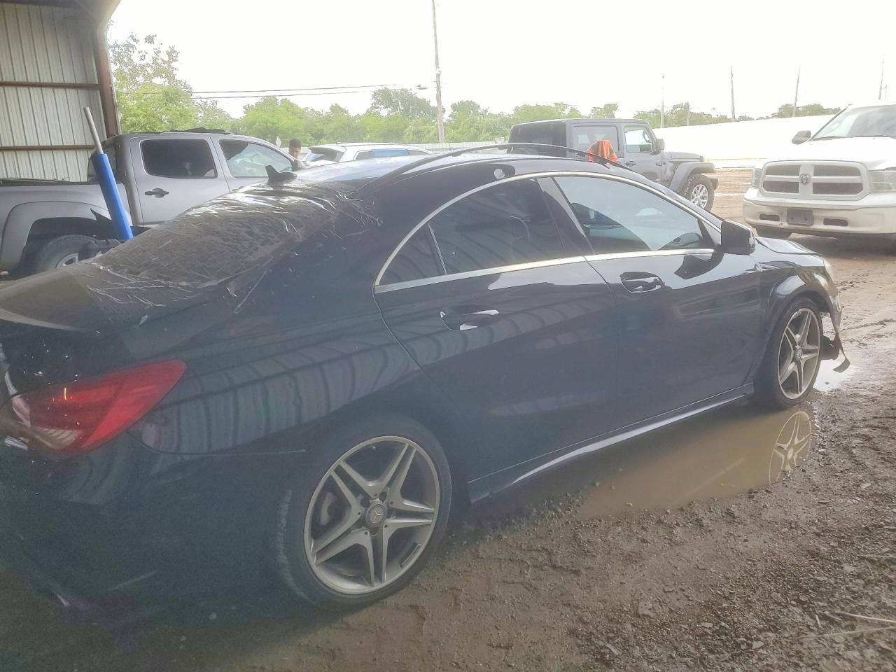 2014 Mercedes-benz Cla 250 Черный vin: WDDSJ4EB8EN035697