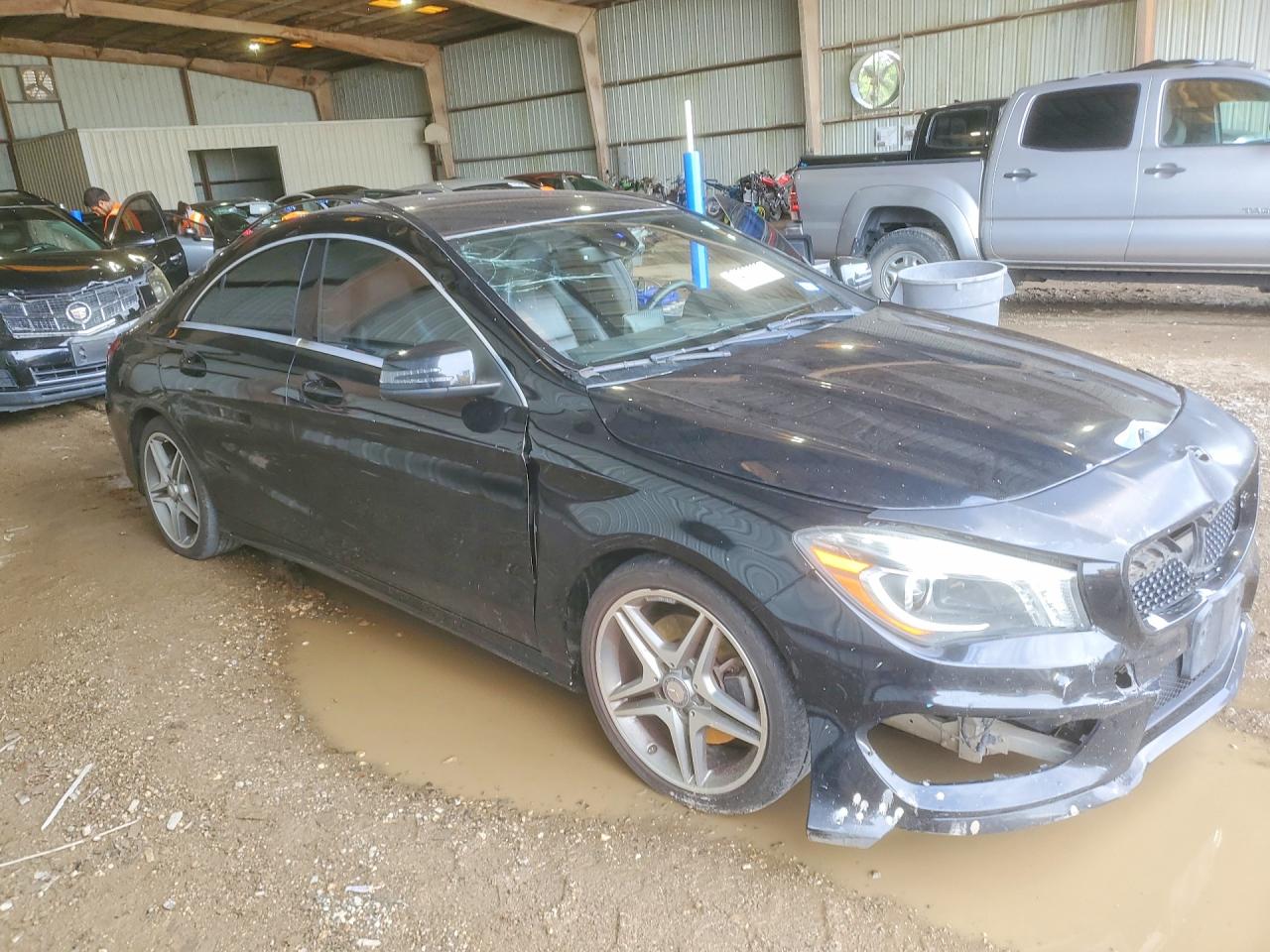 2014 Mercedes-benz Cla 250 Черный vin: WDDSJ4EB8EN035697