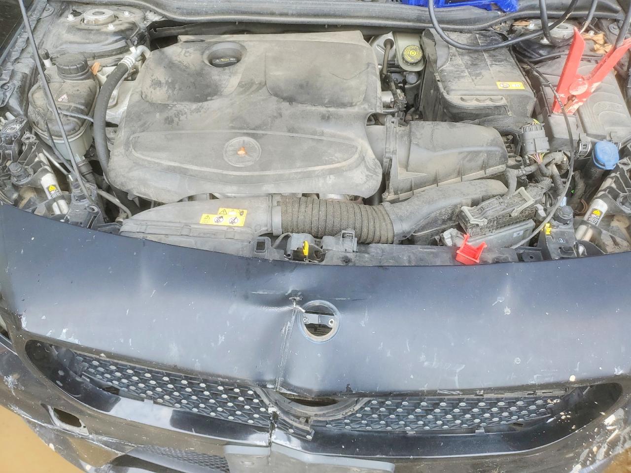 2014 Mercedes-benz Cla 250 Черный vin: WDDSJ4EB8EN035697