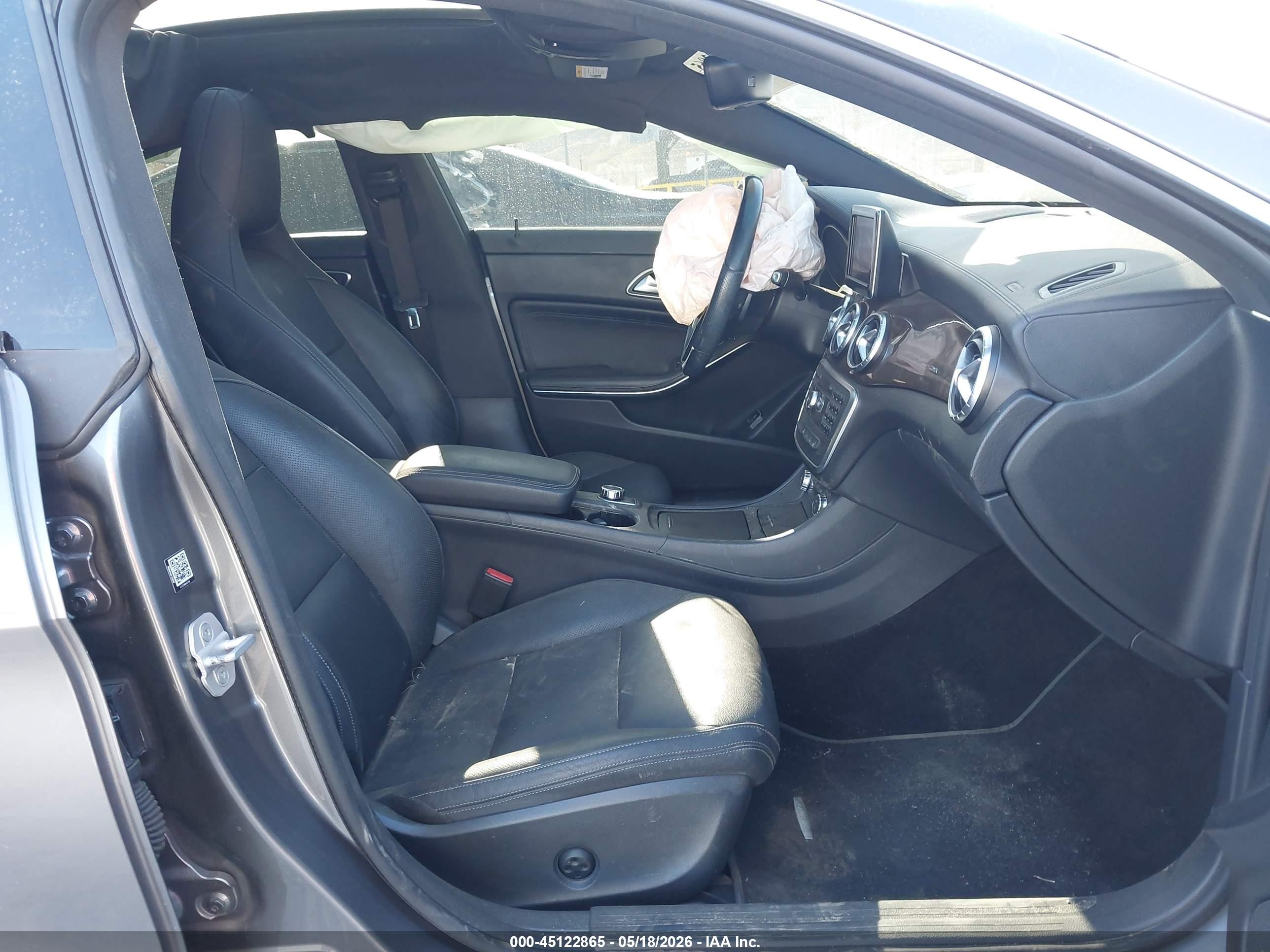 2014 Mercedes-benz Cla 250   Gray vin: WDDSJ4EB8EN047459