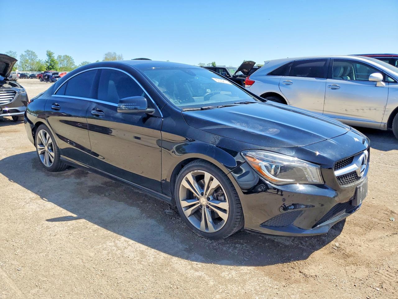 2014 Mercedes-benz Cla 250 Black vin: WDDSJ4EB8EN050961
