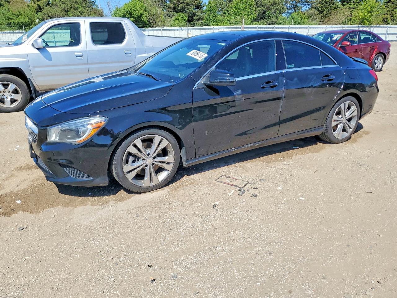 2014 Mercedes-benz Cla 250 Black vin: WDDSJ4EB8EN050961
