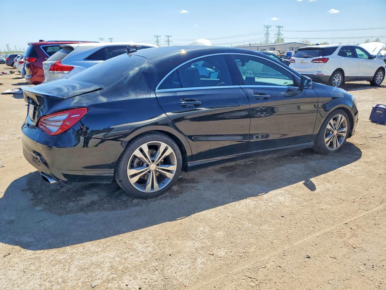 2014 Mercedes-benz Cla 250 Black vin: WDDSJ4EB8EN050961