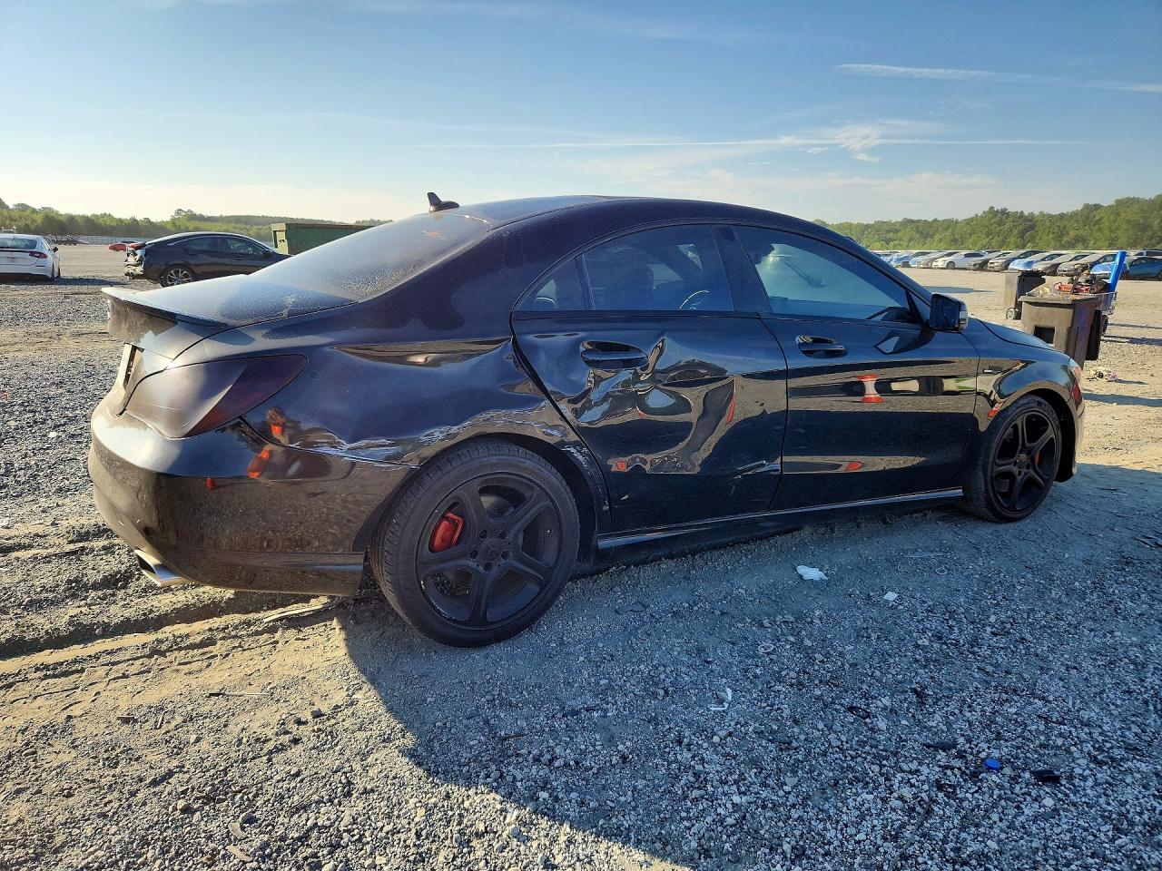2014 Mercedes-benz Cla 250 Black vin: WDDSJ4EB8EN054542