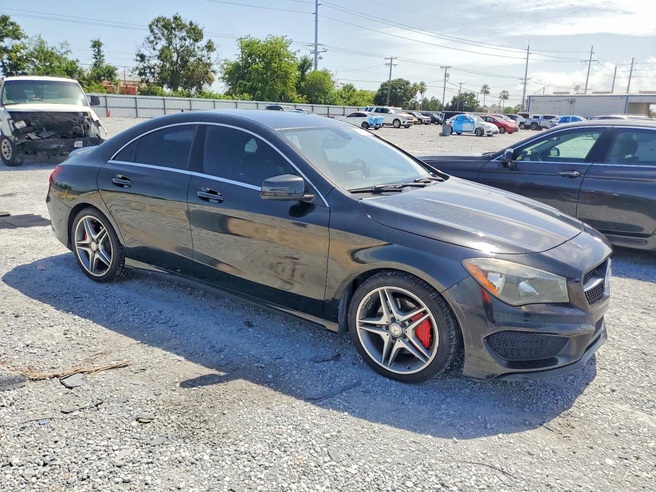 2014 Mercedes-benz Cla 250 Black vin: WDDSJ4EB8EN058008