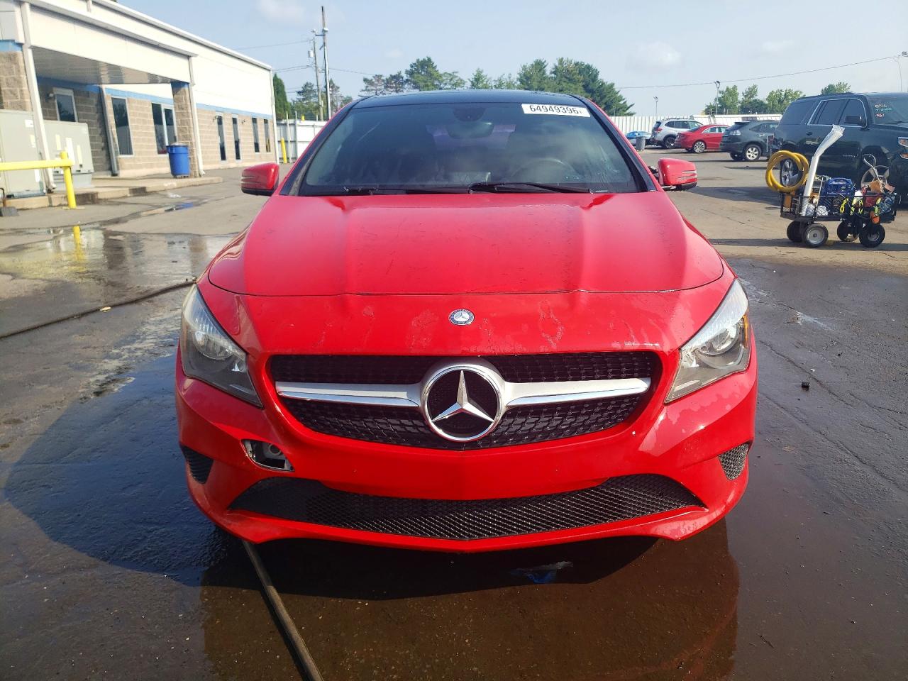 2014 Mercedes-benz Cla 250 Red vin: WDDSJ4EB8EN104002