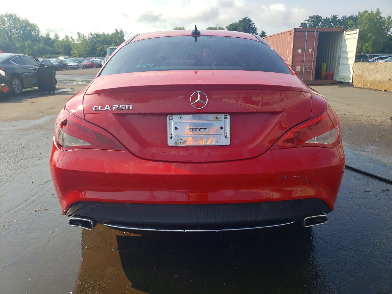2014 Mercedes-benz Cla 250 Red vin: WDDSJ4EB8EN104002
