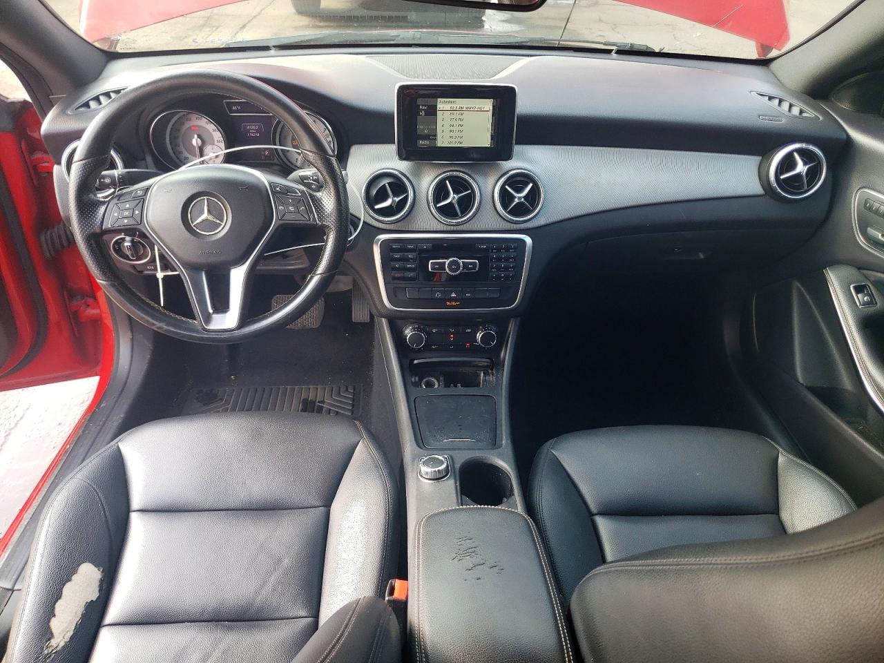 2014 Mercedes-benz Cla 250 Red vin: WDDSJ4EB8EN104002