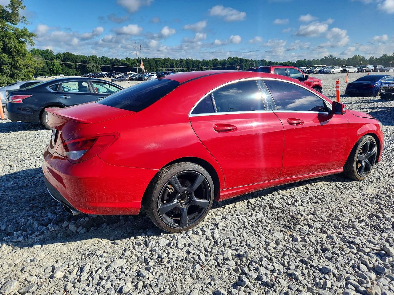 2014 Mercedes-benz Cla 250 Red vin: WDDSJ4EB8EN107739