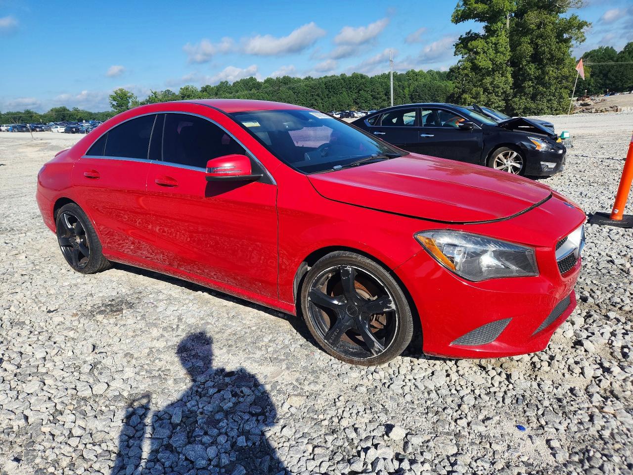 2014 Mercedes-benz Cla 250 Red vin: WDDSJ4EB8EN107739