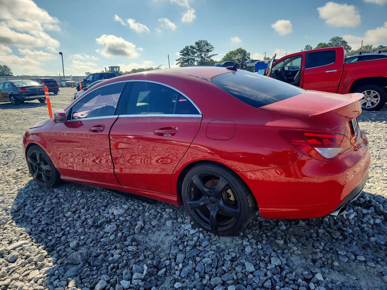 2014 Mercedes-benz Cla 250 Red vin: WDDSJ4EB8EN107739