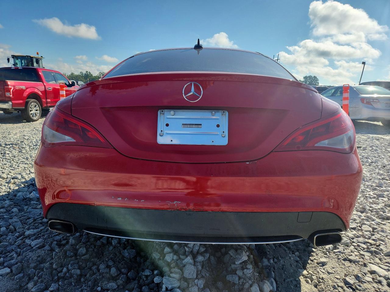 2014 Mercedes-benz Cla 250 Red vin: WDDSJ4EB8EN107739