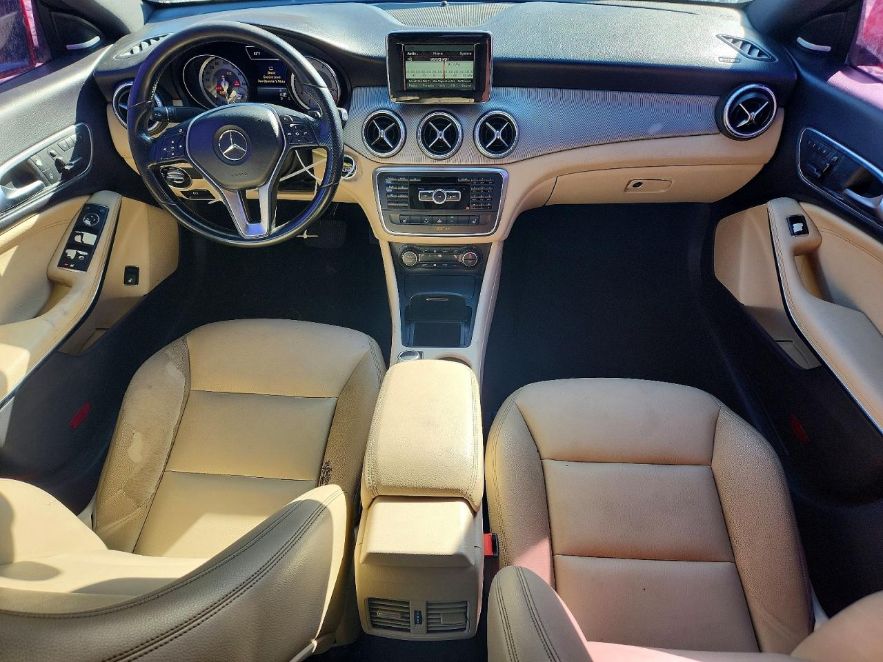 2014 Mercedes-benz Cla 250 Red vin: WDDSJ4EB8EN107739