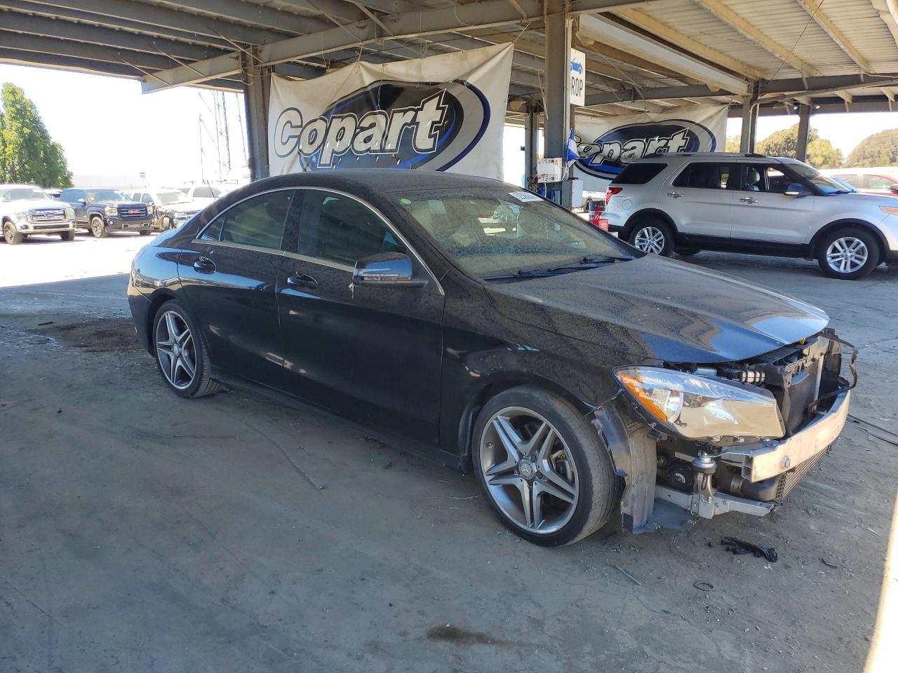 2014 Mercedes-benz Cla 250 Black vin: WDDSJ4EB8EN117736