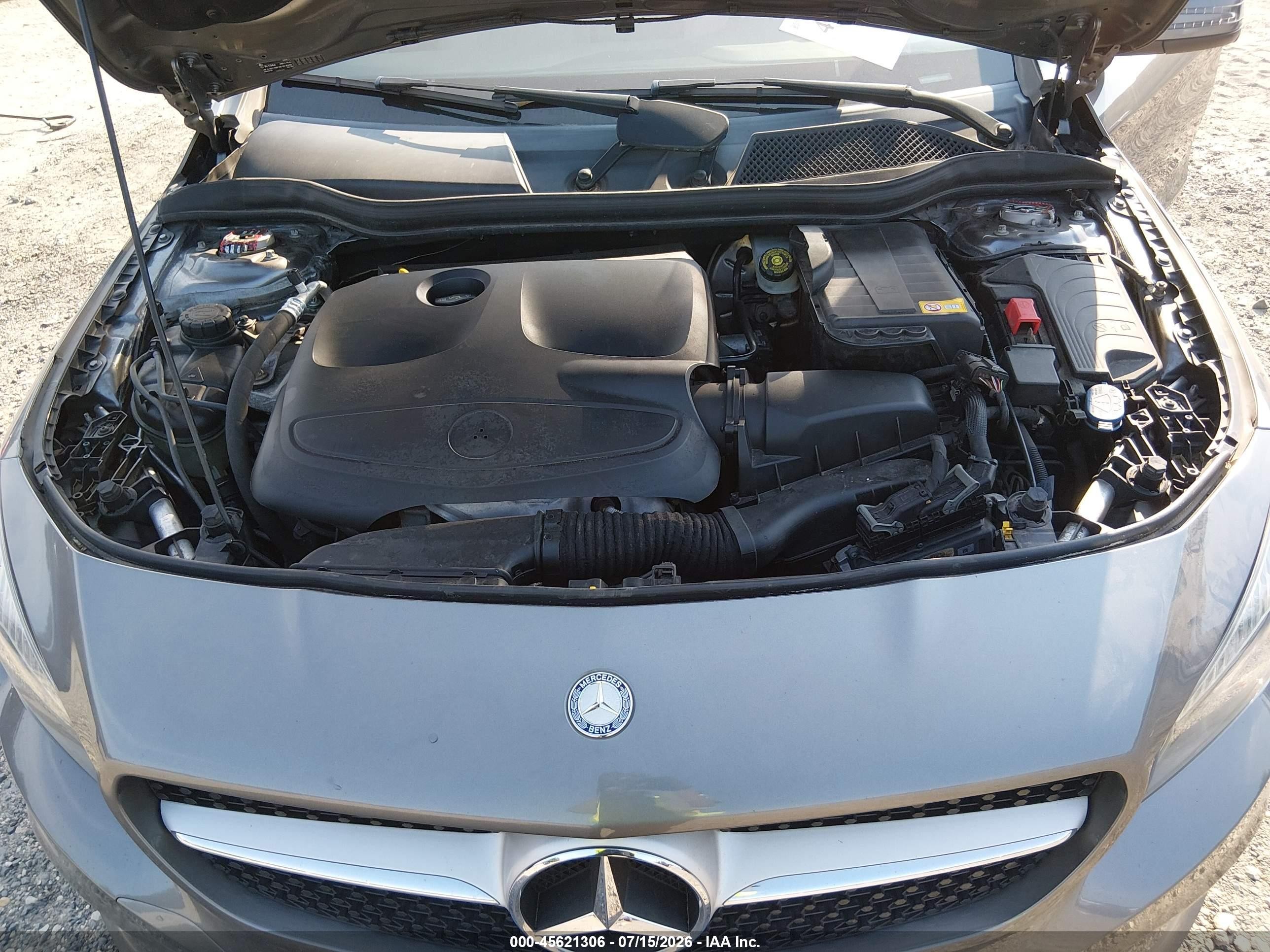2014 Mercedes-benz Cla 250   Gray vin: WDDSJ4EB8EN128218