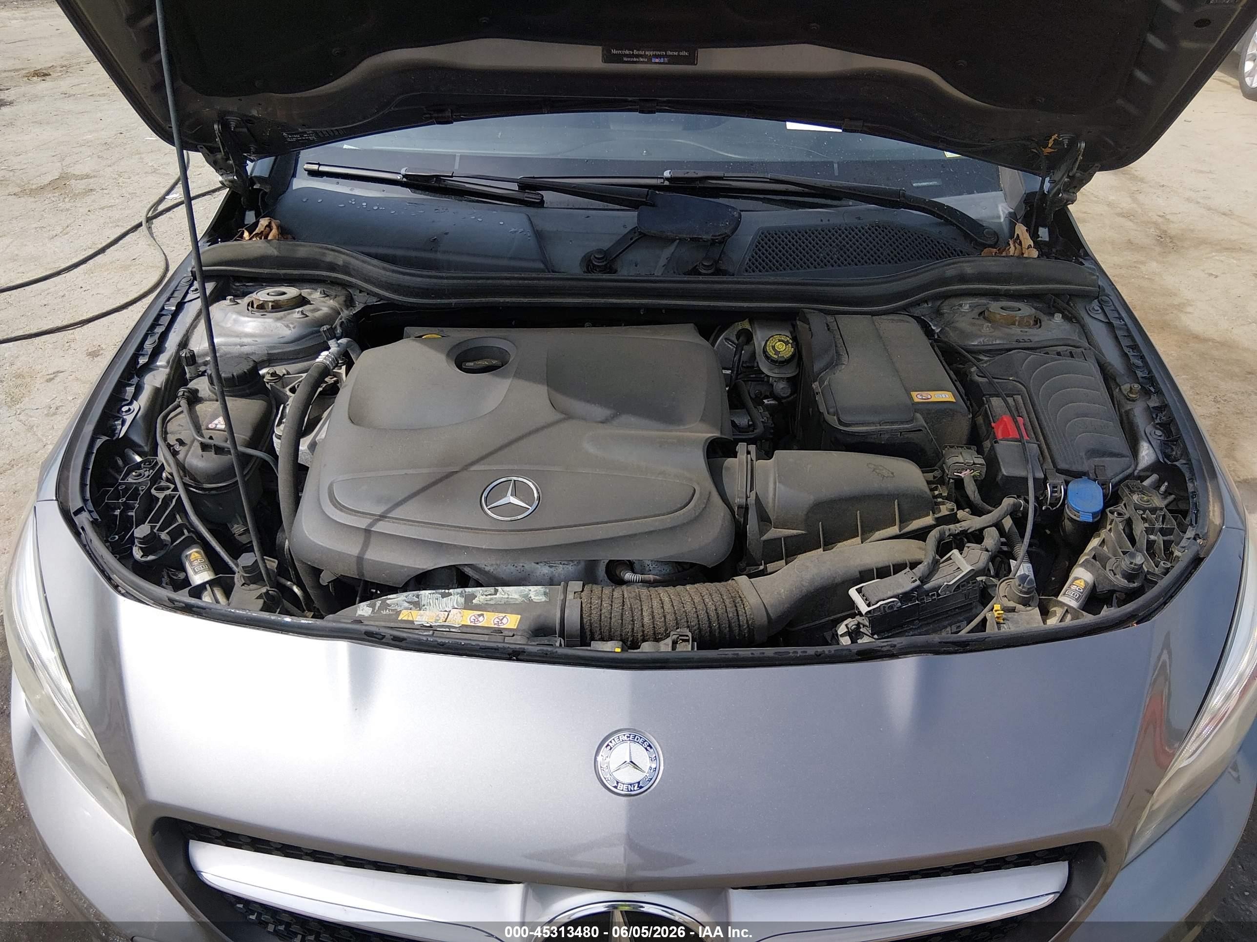 2015 Mercedes-benz Cla 250   Gray vin: WDDSJ4EB8FN162791