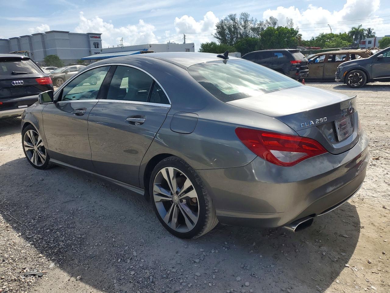 2015 Mercedes-benz Cla 250 Gray vin: WDDSJ4EB8FN166968