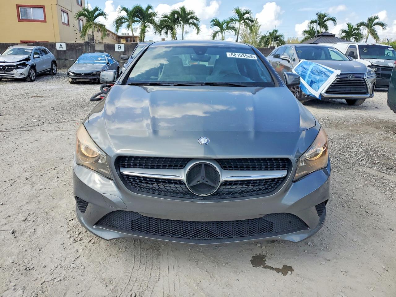 2015 Mercedes-benz Cla 250 Gray vin: WDDSJ4EB8FN166968