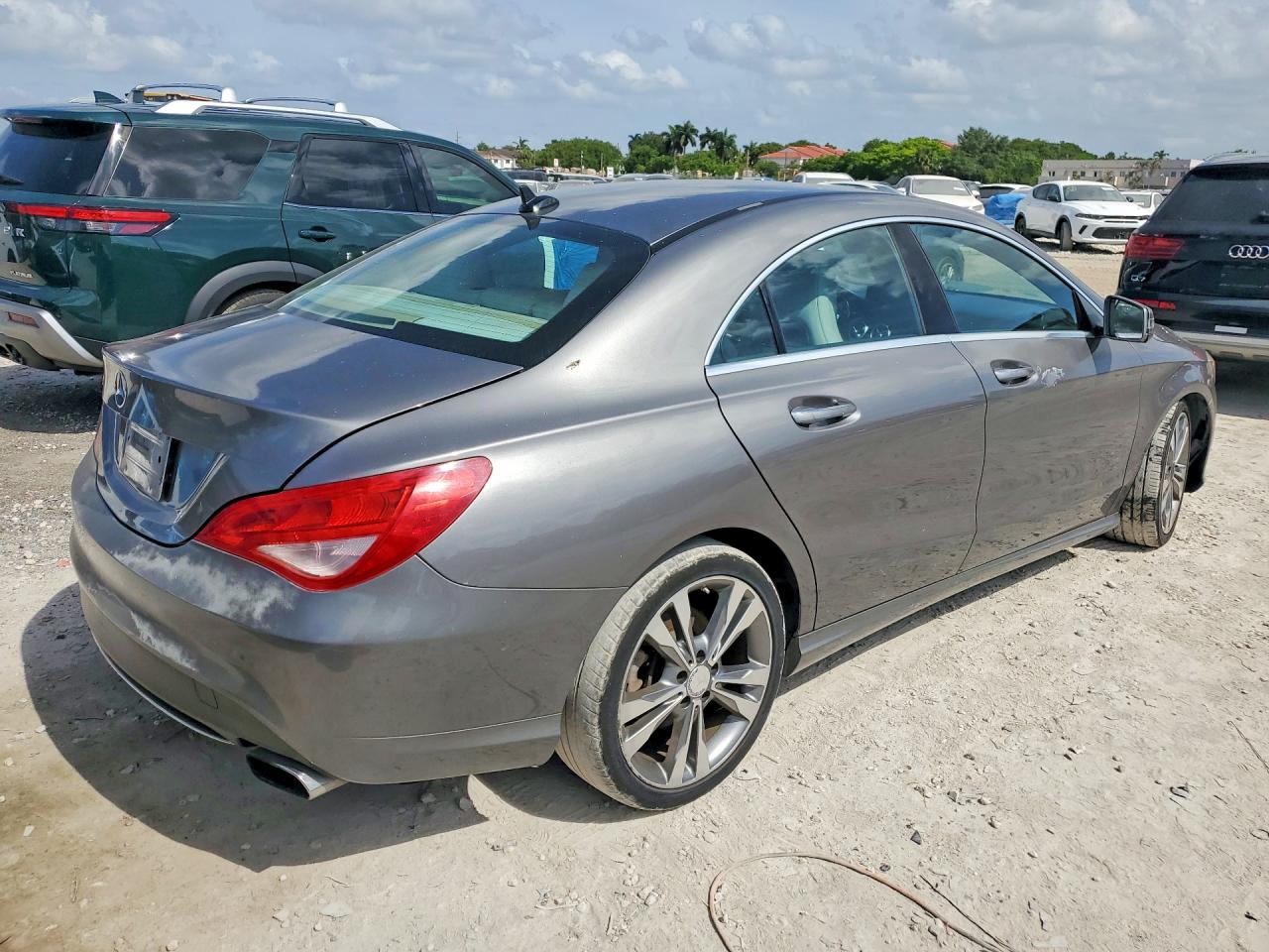 2015 Mercedes-benz Cla 250 Gray vin: WDDSJ4EB8FN166968