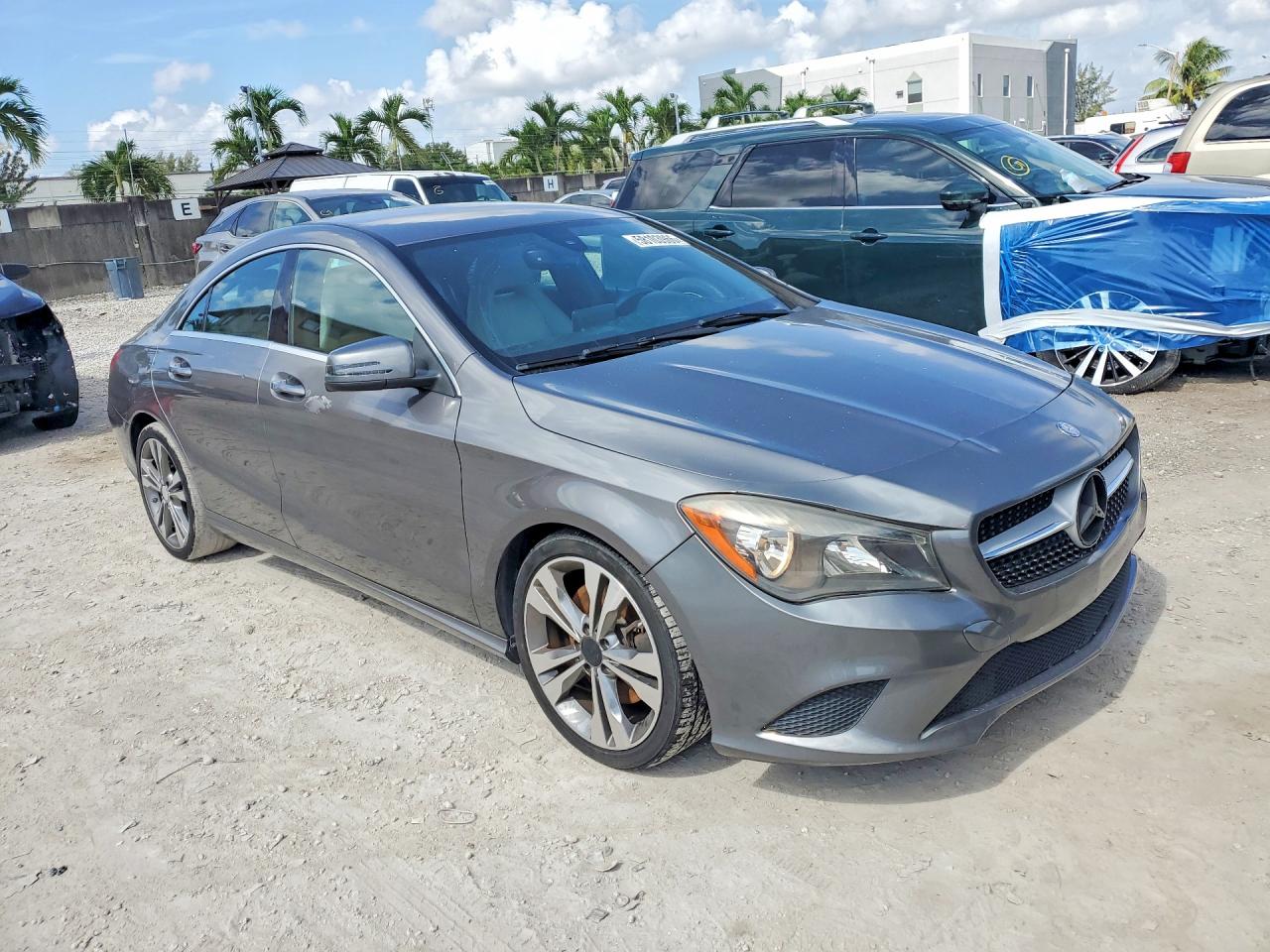 2015 Mercedes-benz Cla 250 Gray vin: WDDSJ4EB8FN166968