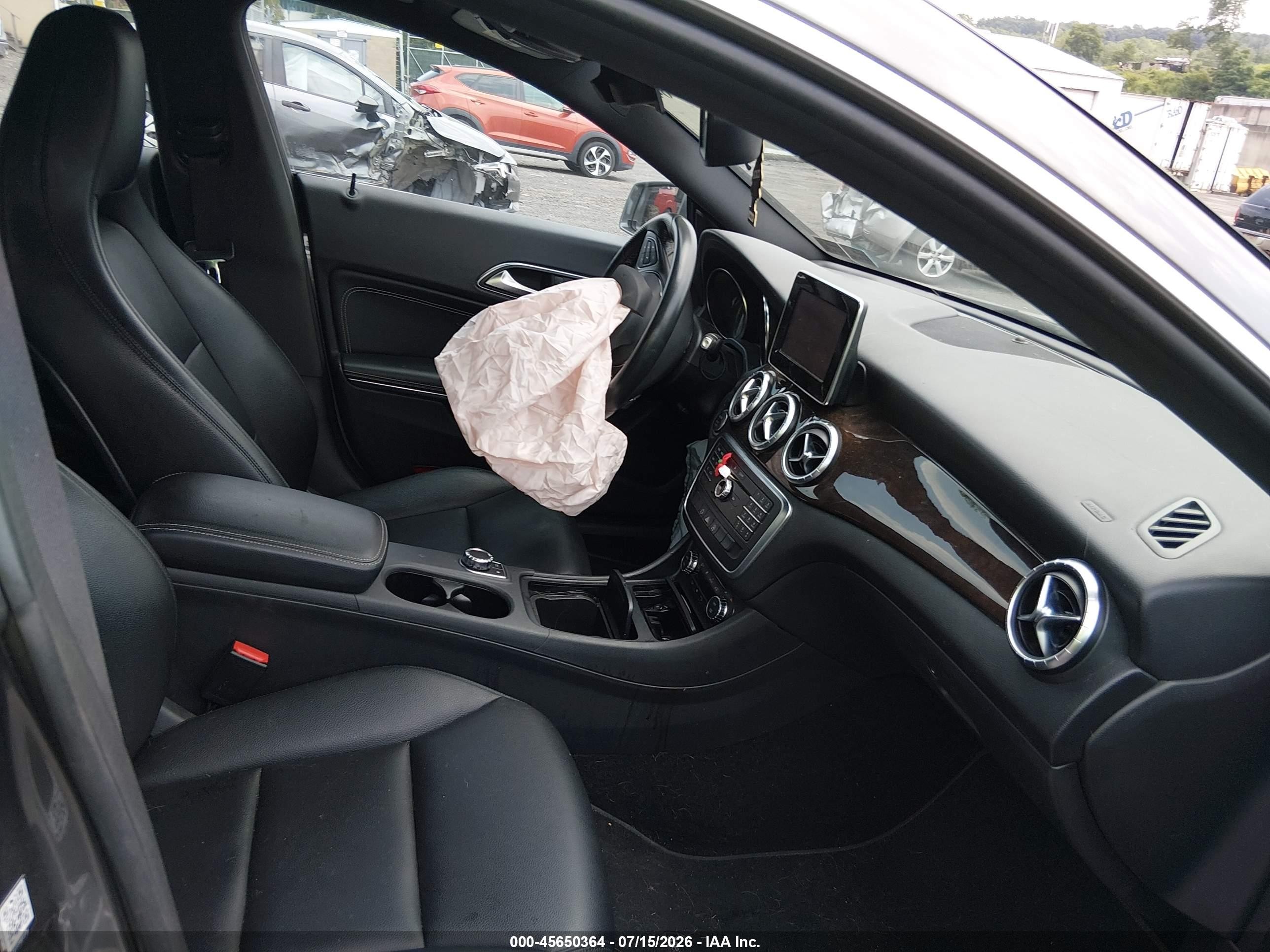 2015 Mercedes-benz Cla 250   Gray vin: WDDSJ4EB8FN171118