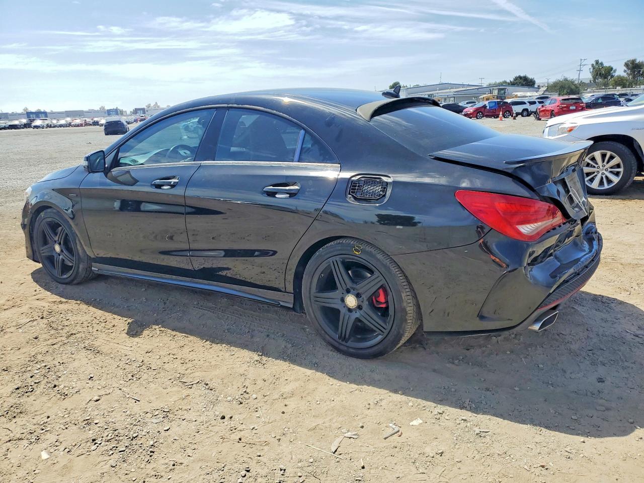 2015 Mercedes-benz Cla 250 Black vin: WDDSJ4EB8FN192552