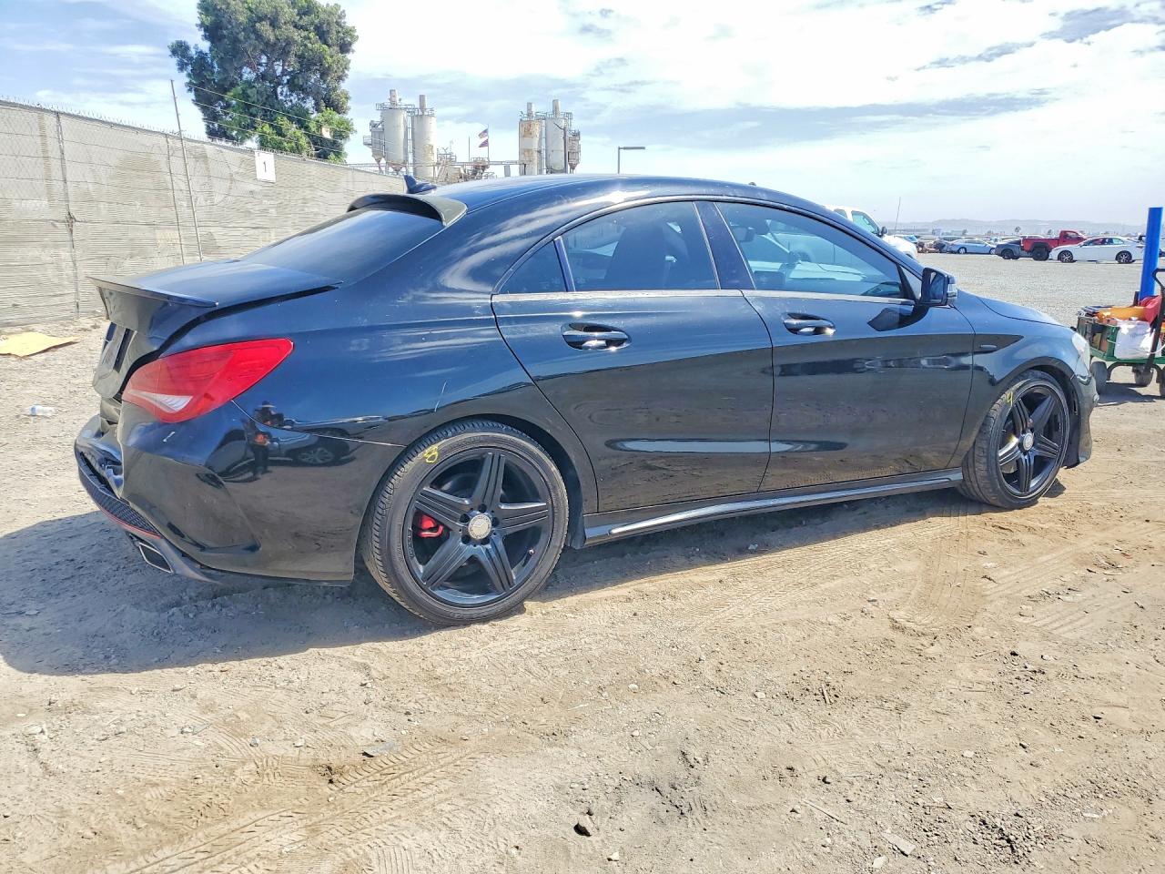 2015 Mercedes-benz Cla 250 Black vin: WDDSJ4EB8FN192552