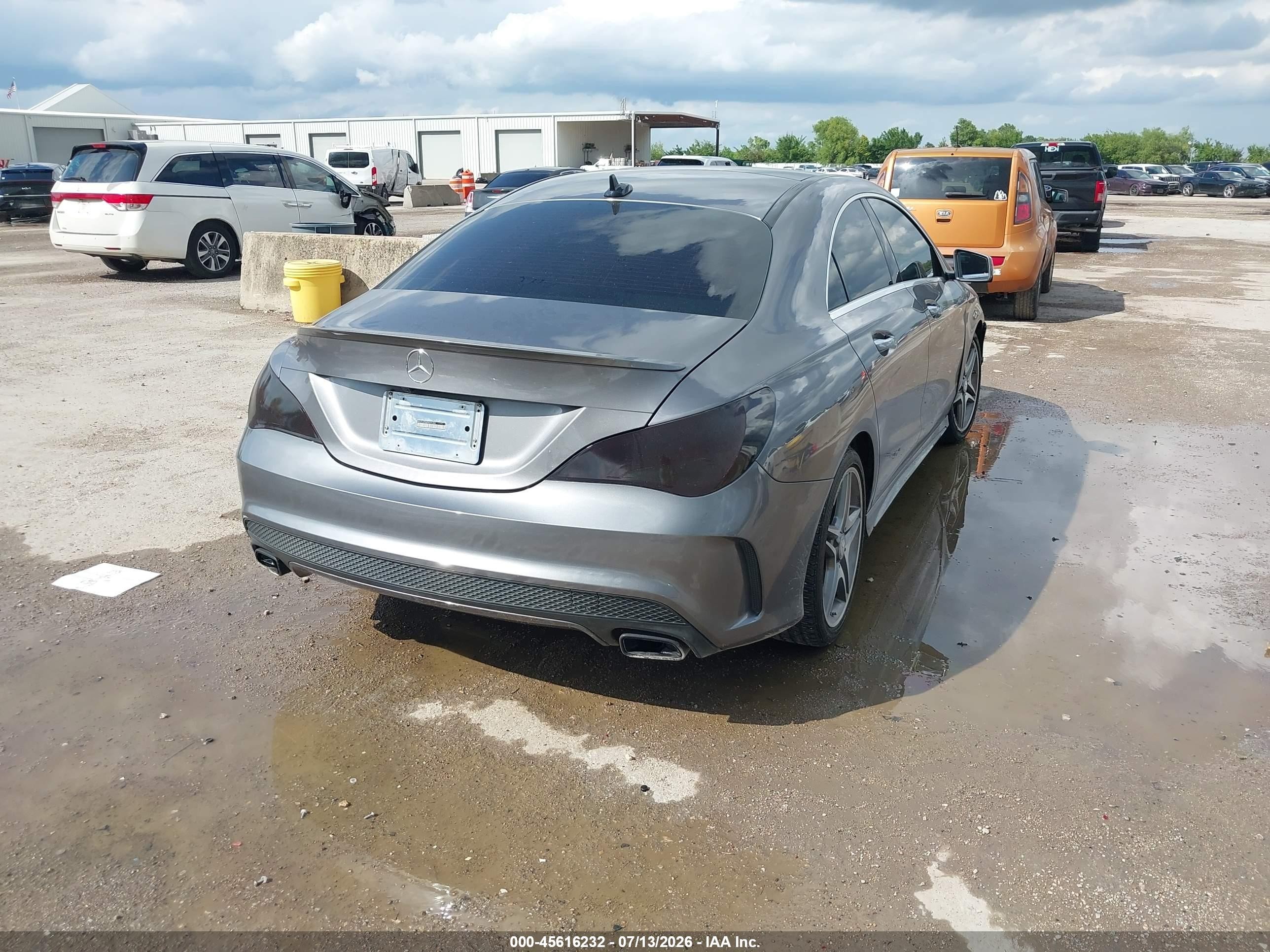 2015 Mercedes-benz Cla 250 Gray vin: WDDSJ4EB8FN205364