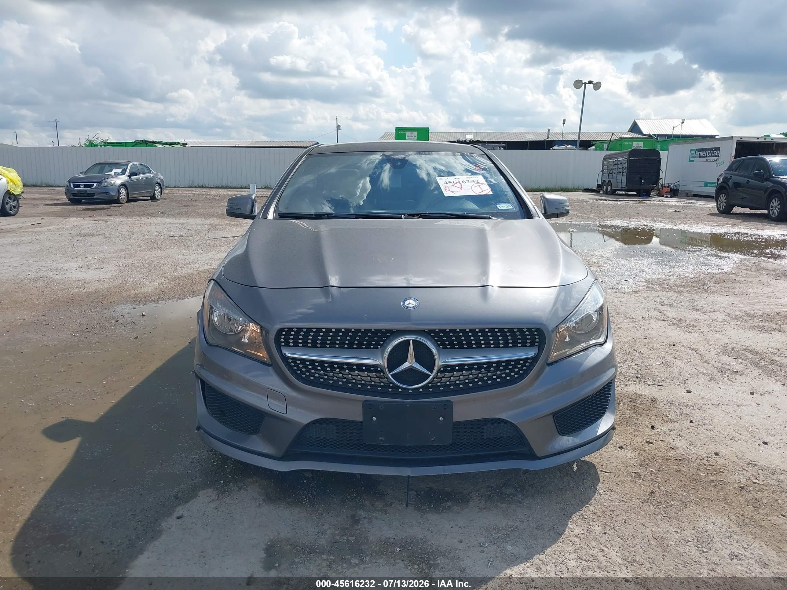 2015 Mercedes-benz Cla 250 Gray vin: WDDSJ4EB8FN205364