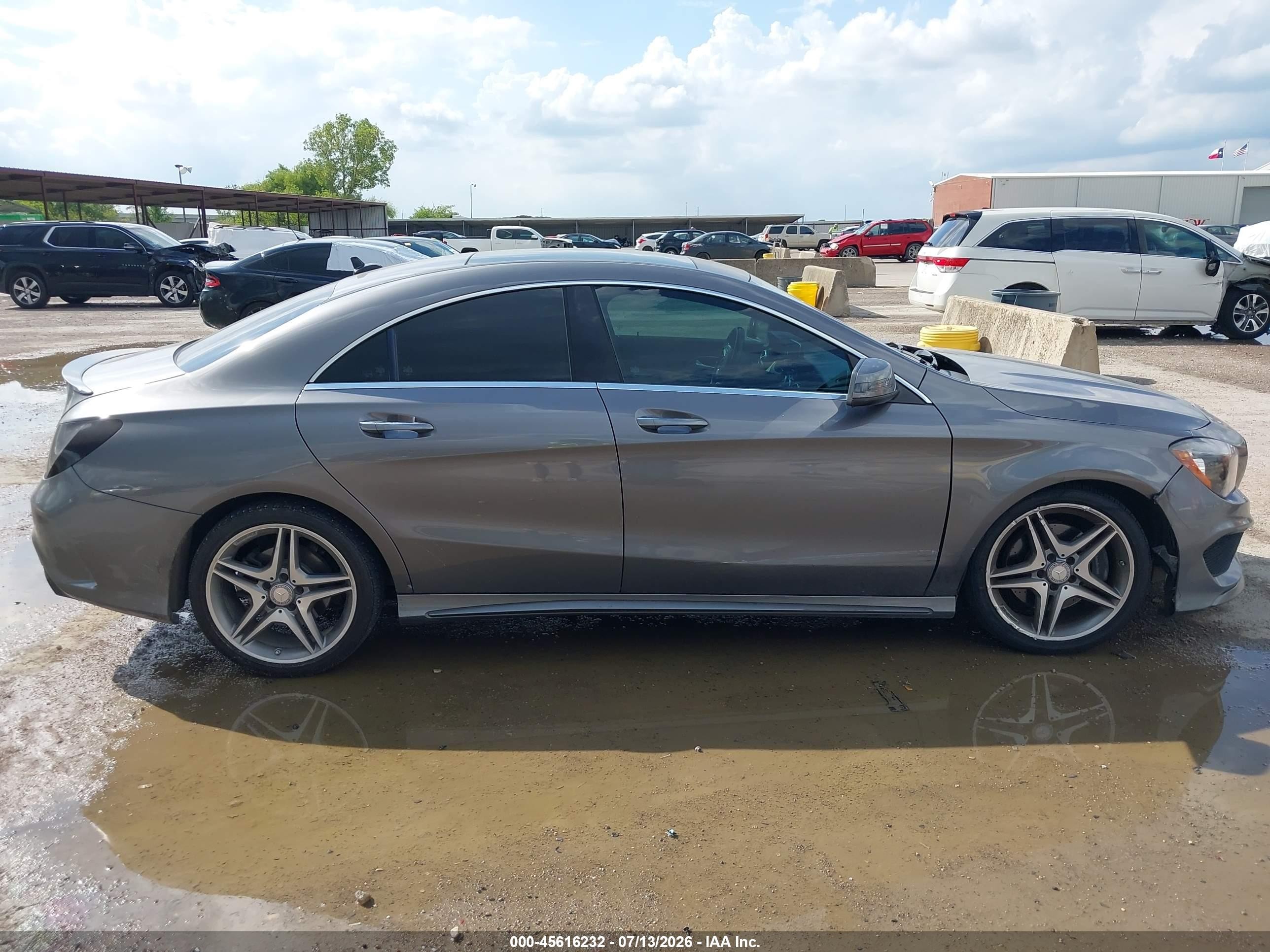 2015 Mercedes-benz Cla 250 Gray vin: WDDSJ4EB8FN205364