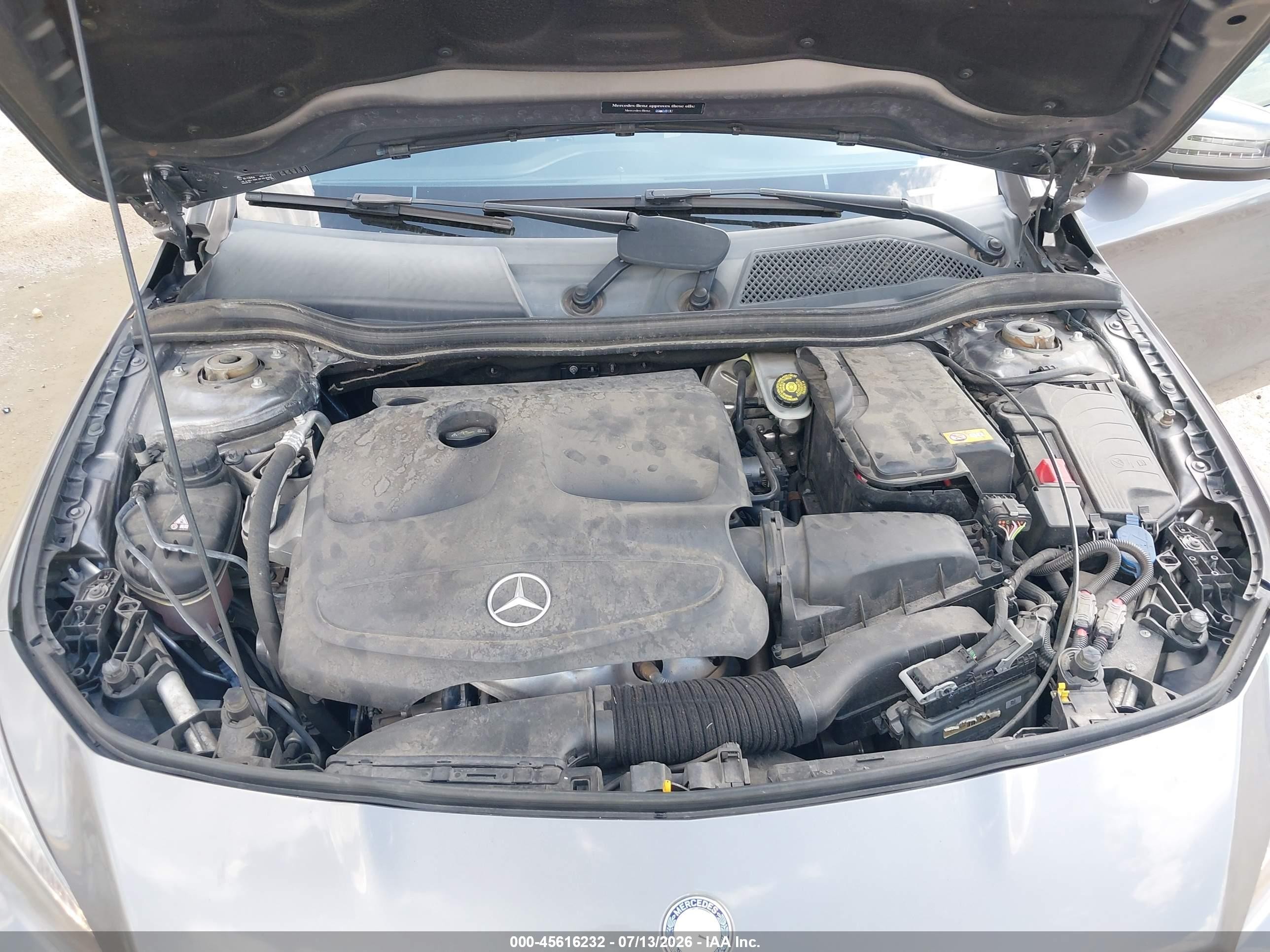 2015 Mercedes-benz Cla 250 Gray vin: WDDSJ4EB8FN205364